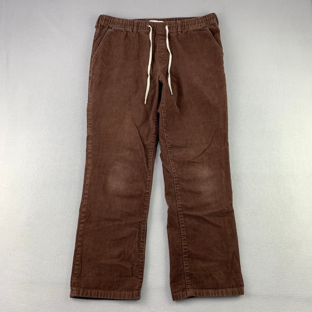 PacSun Corduroy Carpenter Pants Mens Large Brown Loose-Fit Skater Utility Baggy